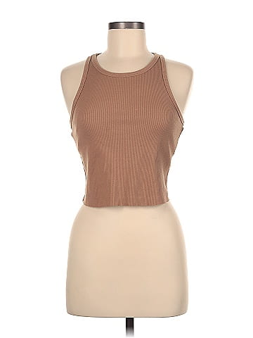 Princess Polly Solid Tan Tube Top Size 8 - 44% off