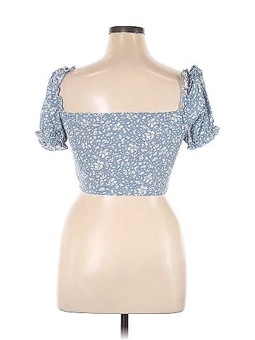 Zaful Short Sleeve Blouse (view 2)