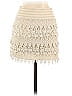 Poema 100% Polyester Ivory Casual Skirt Size S - photo 2