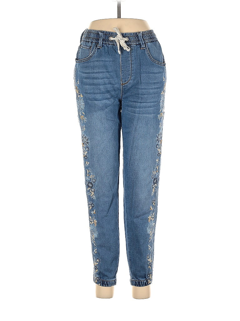 Driftwood Solid Blue Jeans Size M 62 off ThredUp