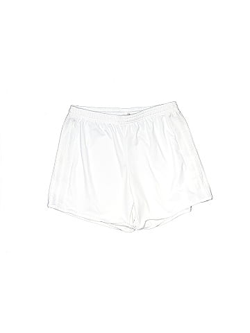 Unbranded Solid White Athletic Shorts Size XL - 64% off