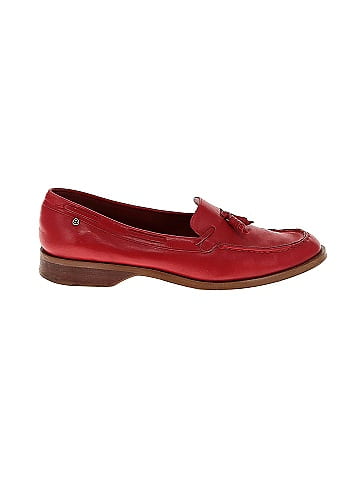 Etienne Aigner Solid Red Flats Size 8 1 2 76 off ThredUp