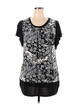 YUMMY PLUS Short Sleeve Blouse (view 1)
