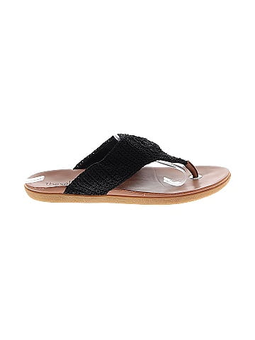 The Sak Solid Black Flip Flops Size 8 - 56% off