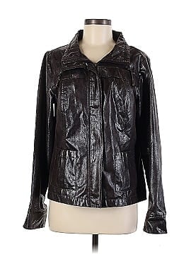 Zenergy by Chico's Faux Leather Jacket (view 1)