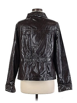 Zenergy by Chico's Faux Leather Jacket (view 2)