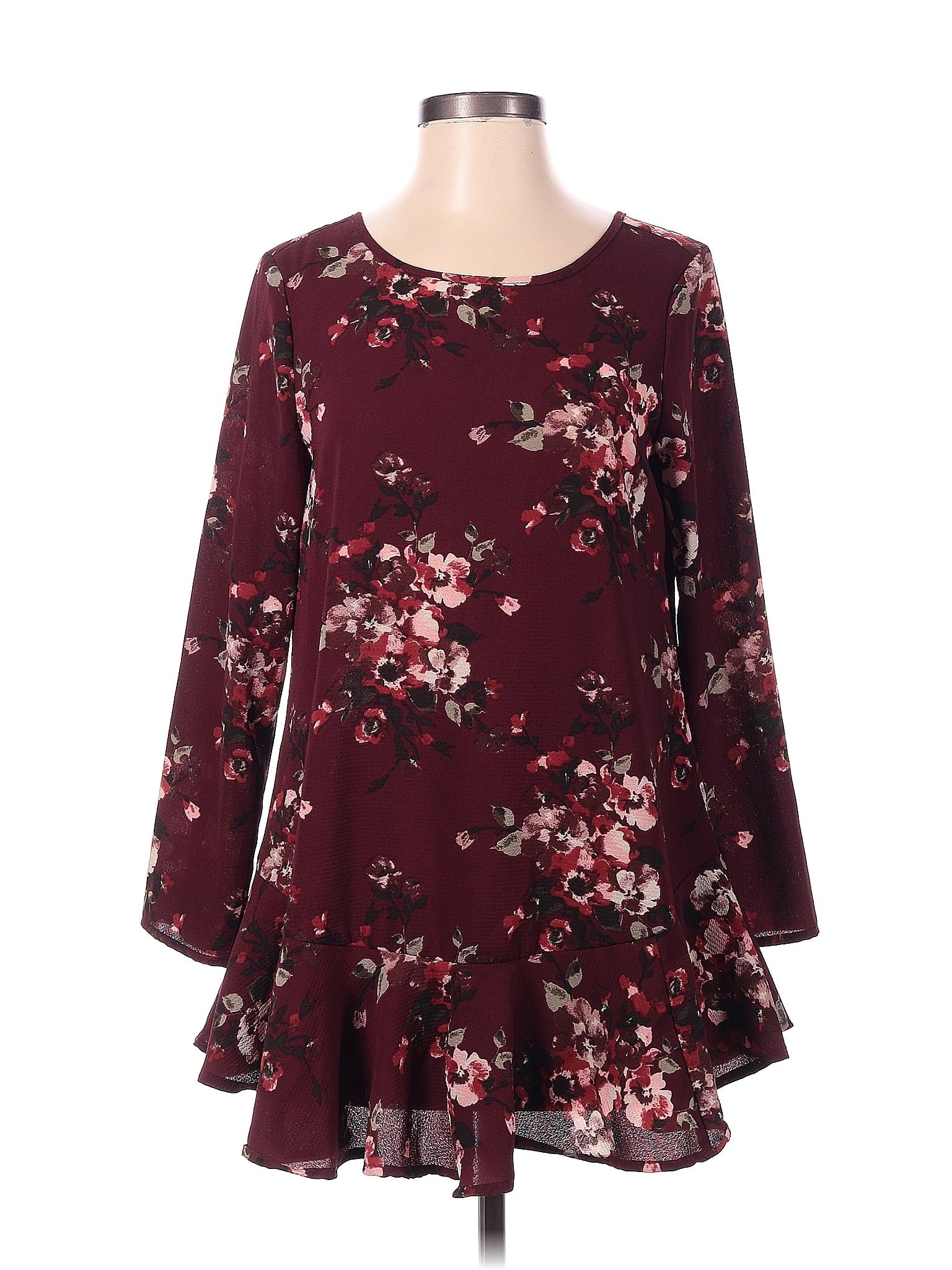 Altar'd State Burgundy Casual Dress Size S - 72% off | ThredUp