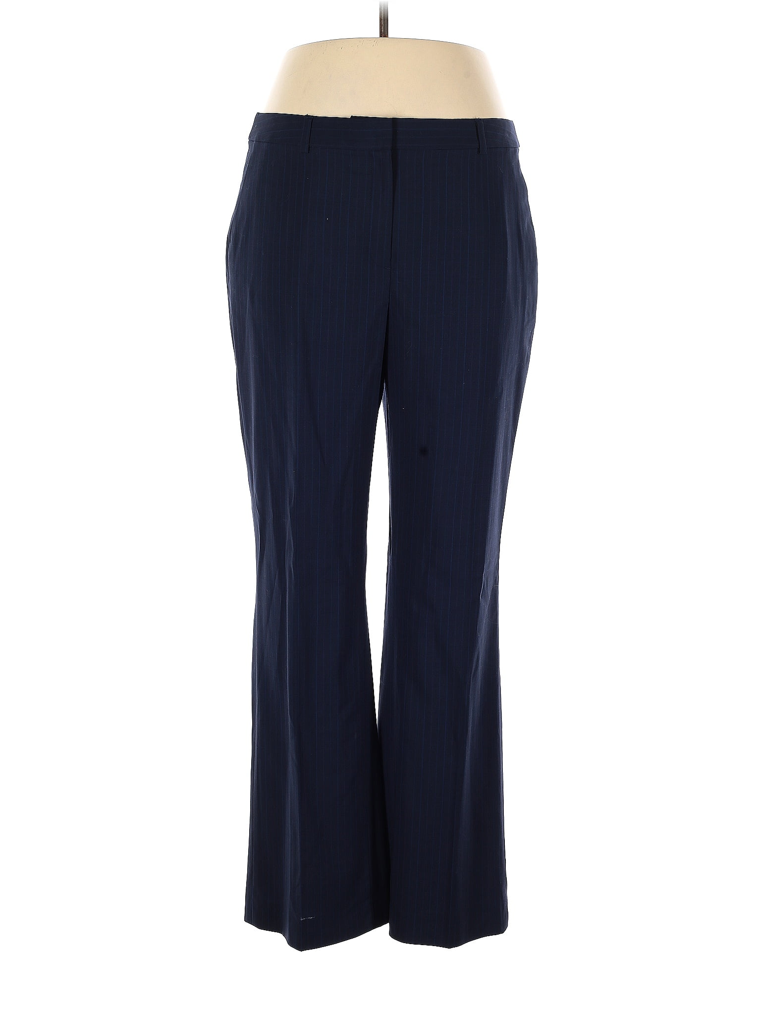 Gold Chevron Blue Pants