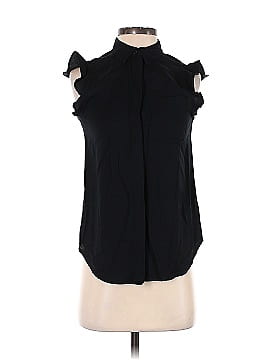 Who What Wear Sleeveless Button-Down Shirt (view 1)