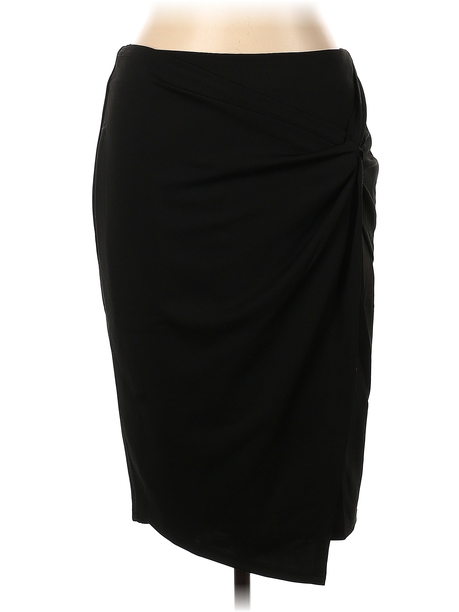 Kate Kasin Solid Black Formal Skirt Size L - 52% off | ThredUp