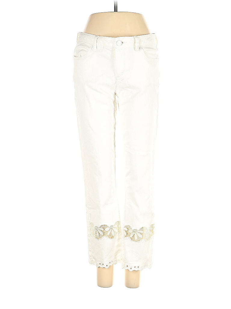 Lauren Conrad Ivory Jeans Size 4 85 off ThredUp
