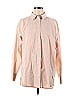 J.Crew 100% Cotton Houndstooth Argyle Checkered-gingham Grid Orange Long Sleeve Button-Down Shirt Size 8 - photo 1