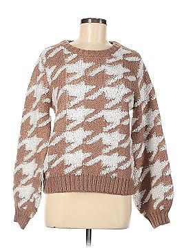 Line & Dot Pullover Sweater (view 1)