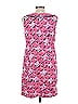 Talbots 100% Cotton Paisley Hearts Batik Graphic Pink Casual Dress Size L (Petite) - photo 2