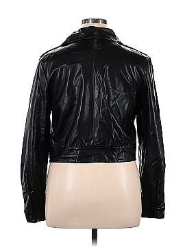 Noize Faux Leather Jacket (view 2)