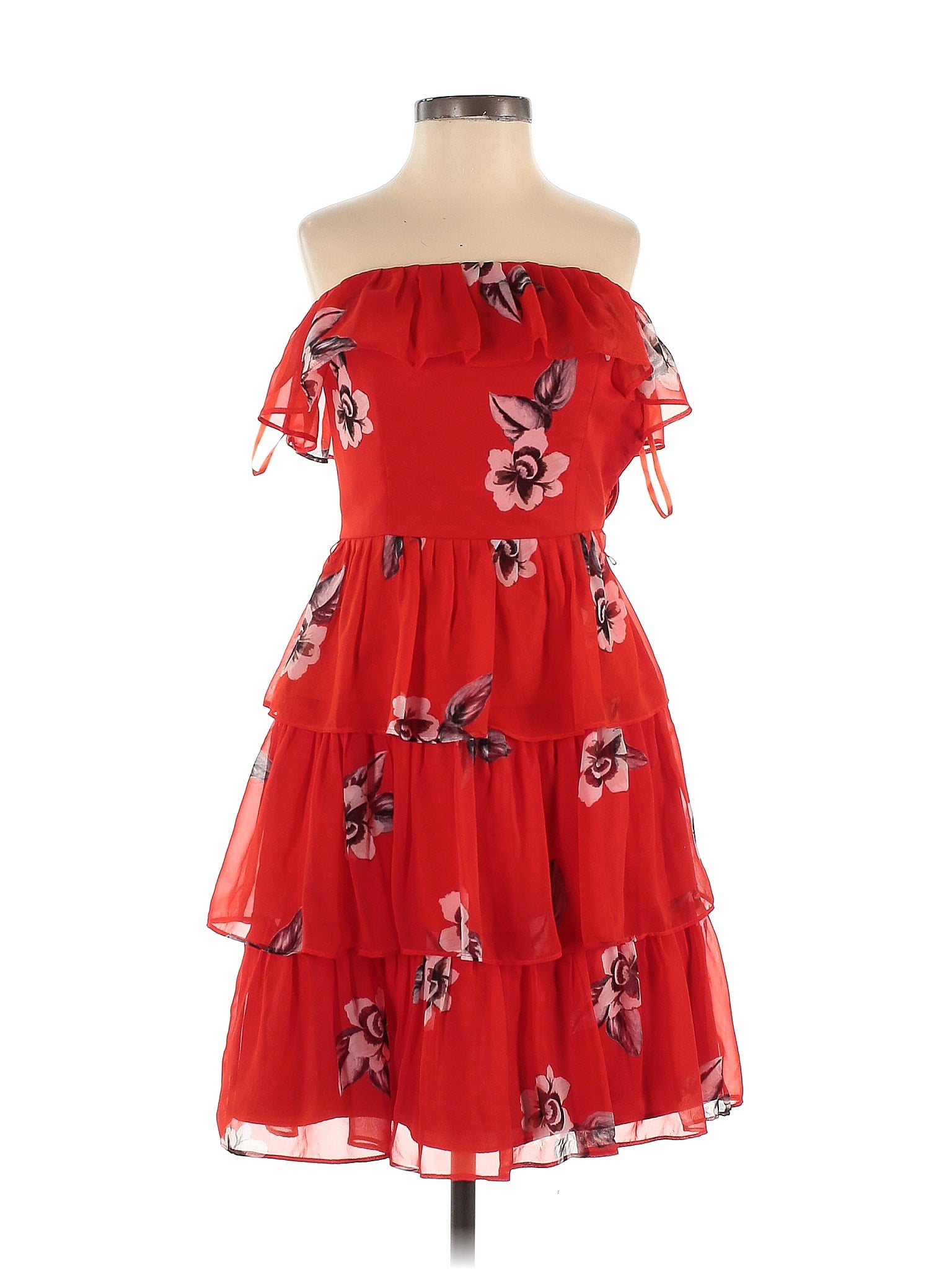 blue dress brown dress NEFERTITI NAVY BLUE AND ORANGE MIDI DRESS