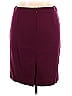 J.Crew Factory Store Solid Burgundy Casual Skirt Size 14 - photo 2