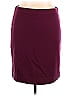 J.Crew Factory Store Solid Burgundy Casual Skirt Size 14 - photo 1