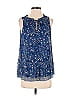 Max Studio Blue Sleeveless Blouse Size S - photo 1