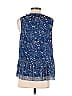 Max Studio Blue Sleeveless Blouse Size S - photo 2