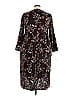 Emery Rose 100% Polyester Floral Motif Black Casual Dress Size 4X (Plus) - photo 2