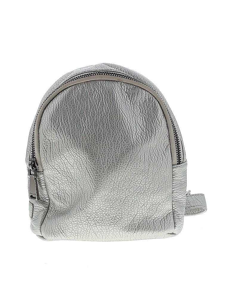 Co lab Silver Backpack One Size 56 off ThredUp