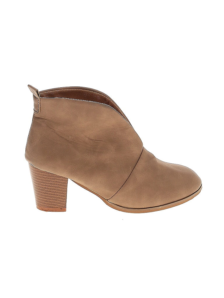 Unbranded Tan Ankle Boots Size 37 (EU) - photo 1