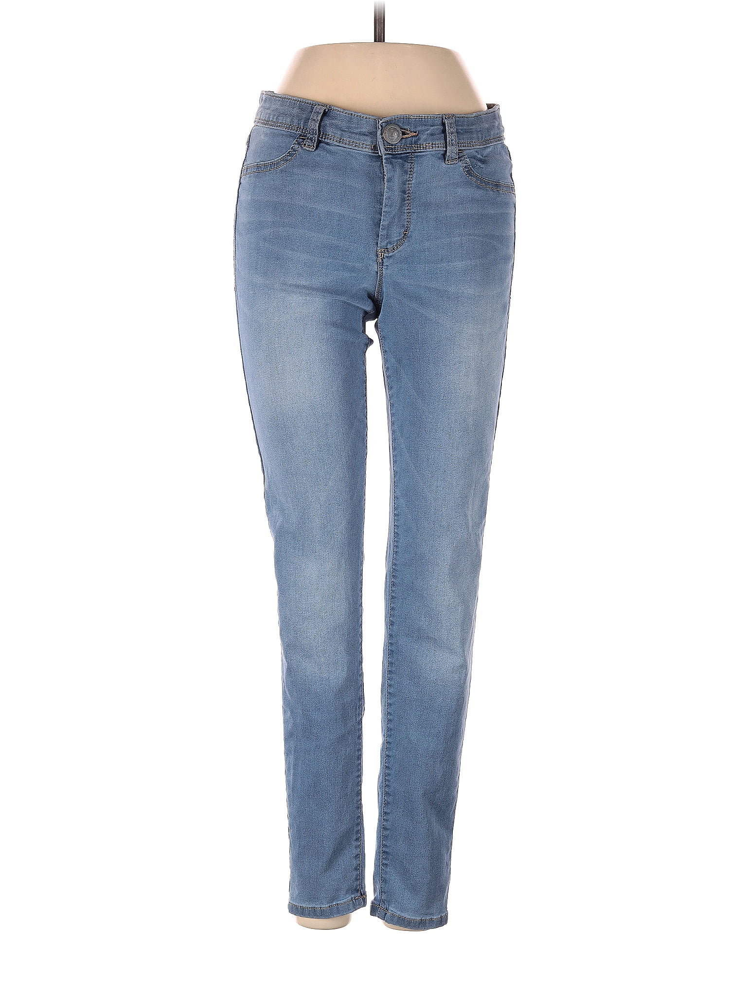 Lauren Conrad Super Skinny Womens Blue Jeans Size 2 Ladies Denim 