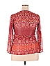 Desray 100% Polyester Red Long Sleeve Blouse Size 30 - photo 2