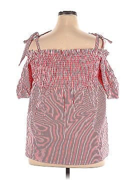 Rouge Short Sleeve Button-Down Shirt (view 2)