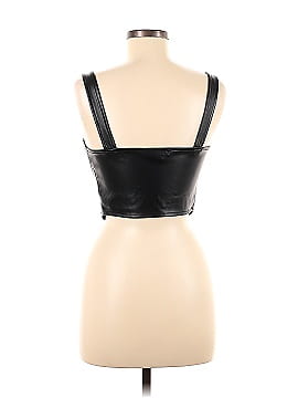 Sincerely Jules Faux Leather Top (view 2)