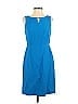 Tahari by ASL Blue Casual Dress Size 2 - photo 1