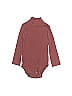 Carter's Solid Burgundy Short Sleeve Onesie Size 24 mo - photo 1