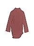 Carter's Solid Burgundy Short Sleeve Onesie Size 24 mo - photo 2