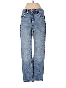 Madewell The High-Rise Slim Boyjean in Neal Wash: TENCEL&trade; Denim Edition (view 1)