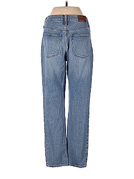 Madewell The High-Rise Slim Boyjean in Neal Wash: TENCEL&trade; Denim Edition (view 2)