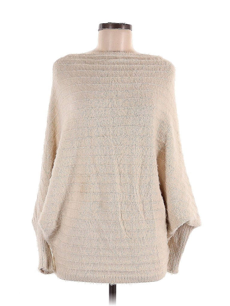 Grade & Gather 100% Nylon Tan Pullover Sweater Size M - photo 1