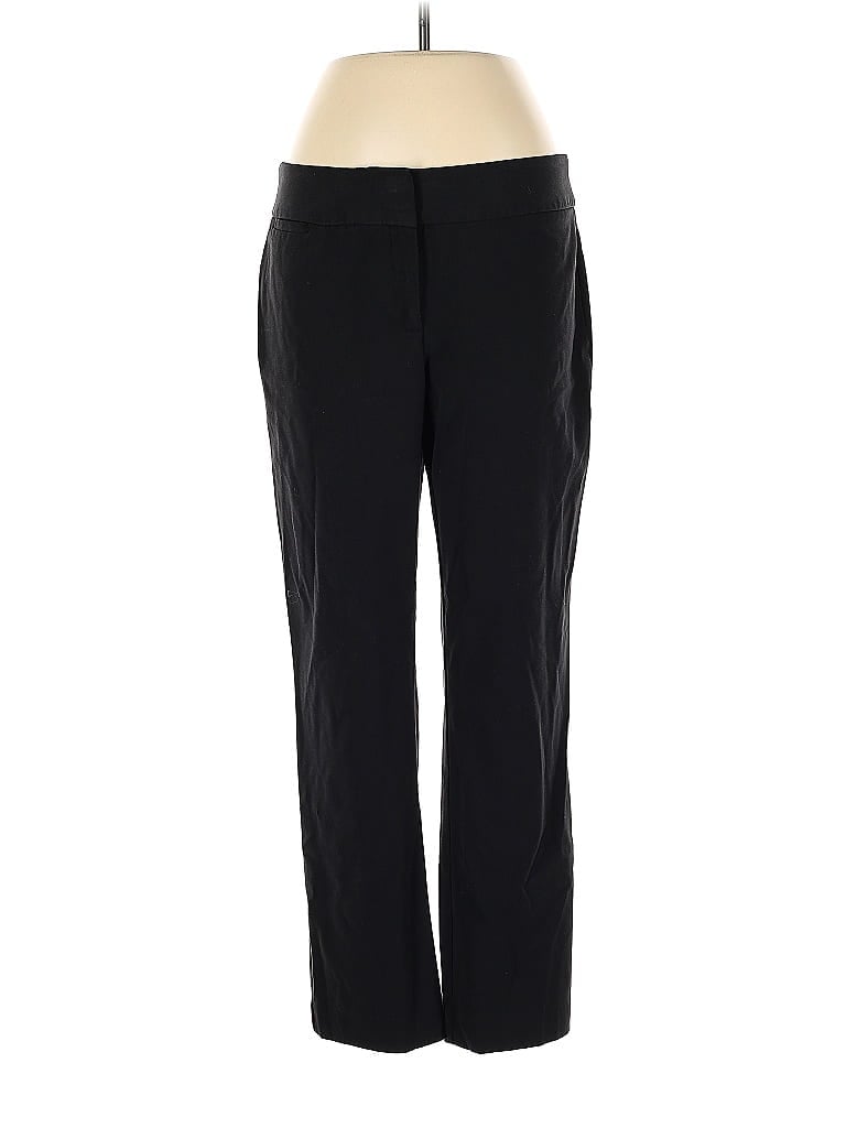 Ellen Tracy Solid Black Dress Pants Size 8 - photo 1