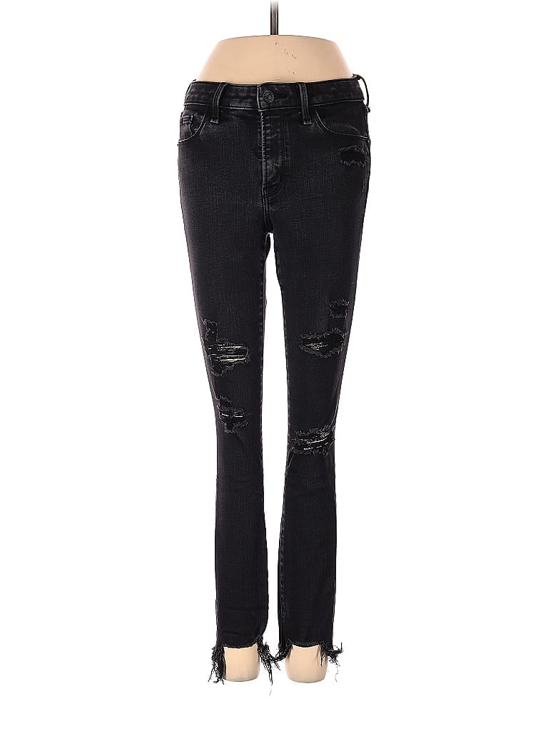 Pre-owned Abercrombie & Fitch Jeans In Black
