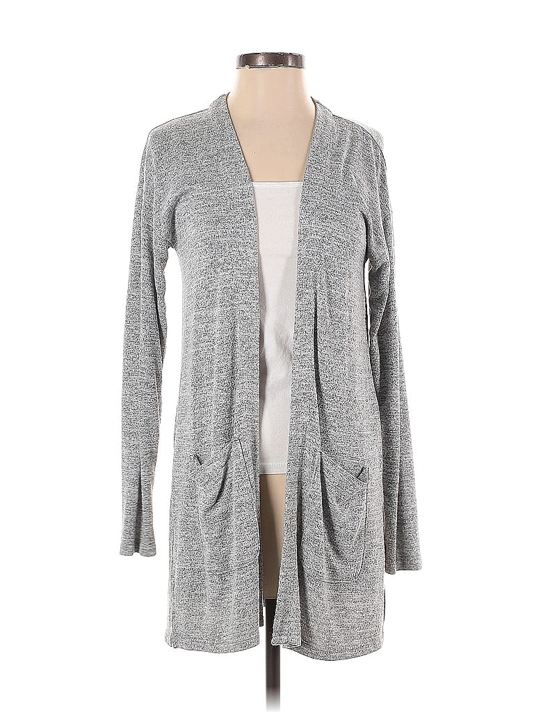 Pre-owned Banana Republic Cardigan Sweater In Gray