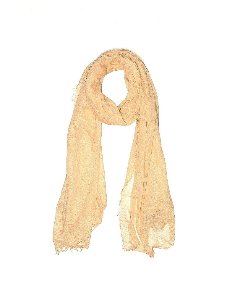 Pre-owned Assorted Brands Scarf In Yellow
