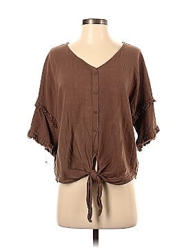 Umgee 3/4 Sleeve Blouse (view 1)