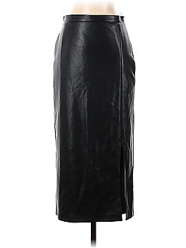 Elie Tahari Faux Leather Skirt (view 1)