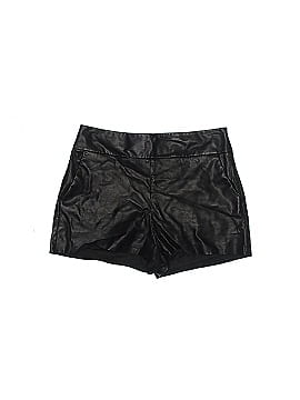 Express Faux Leather Shorts (view 1)