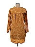 a.n.a. A New Approach 100% Rayon Gold Long Sleeve Blouse Size M - photo 2