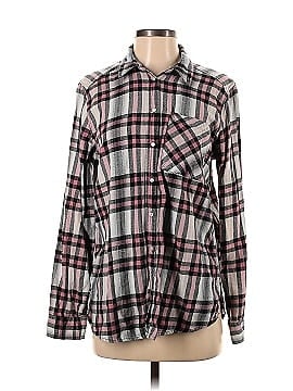 Express Long Sleeve Button-Down Shirt (view 1)