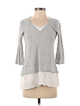 TWO by Vince Camuto 3/4 Sleeve T-Shirt (view 1)