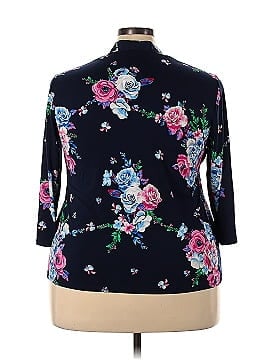 CONTEXT exclusively for Lord & Taylor Long Sleeve Blouse (view 2)