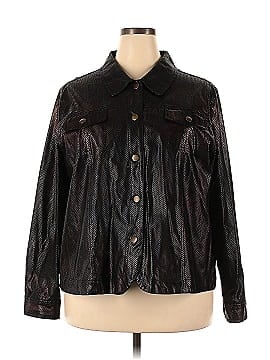 Birch Hill Faux Leather Jacket (view 1)