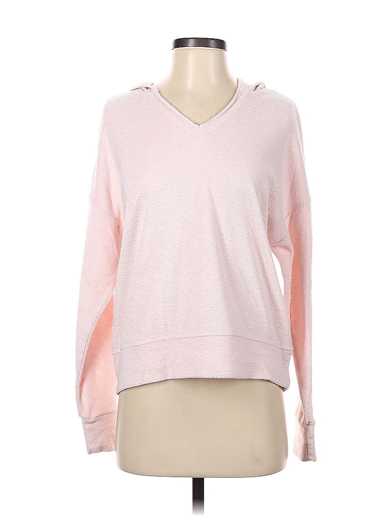 Cynthia Rowley Pink Pullover Hoodie Size S - photo 1